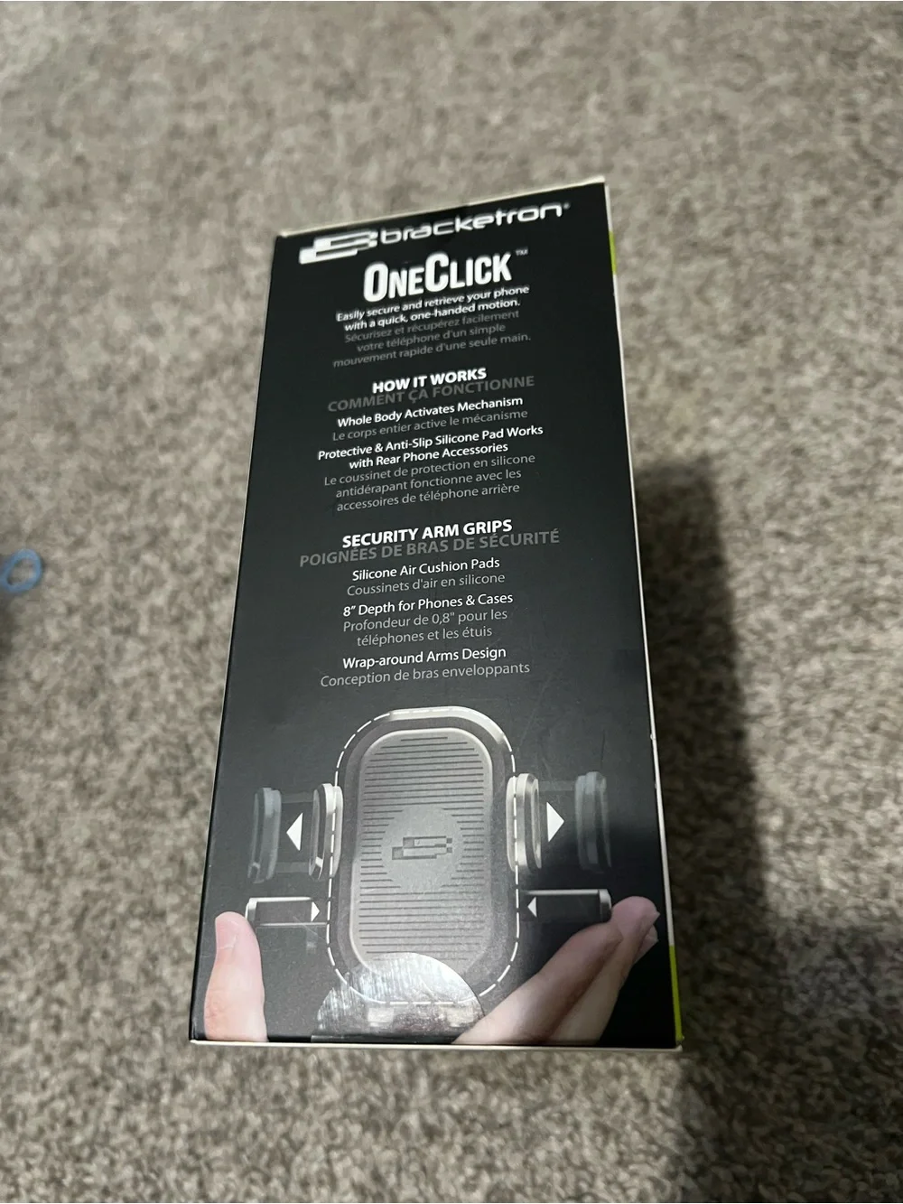 Phone holder window mount from Best Buy
